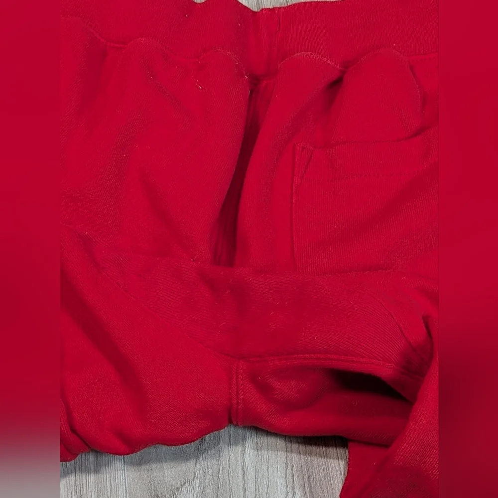Champion Joggers Mens Size Medium Red Reverse Weave Sweatpants - Picture 7 of 8